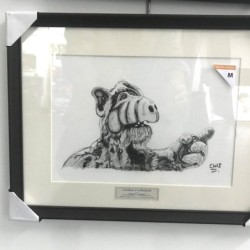 ALF - Dessin ORIGINAL au...