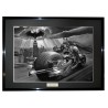 BAT POD - Dessin ORIGINAL - cadre :  50 X 70 cm - dessin :  40 x 60 cm