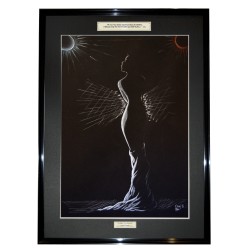 LUMIERE - Dessin ORIGINAL -...