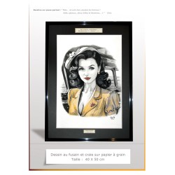 PINUP TRAIN - Dessin...