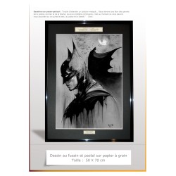 BATMAN - Dessin ORIGINAL au...