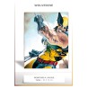 WOLVERINE - Peinture à l'huile - Taille : 30F (92 x 73 cm)
