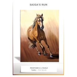 SAIGA'S RUN - Peinture à...