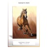 SAIGA'S RUN - Peinture à l'huile - Taille : 20P (73 x 54)
