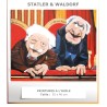 STATLER & WALDORF - Peinture à l'huile - Taille : 10F ( 55 x 46 cm )