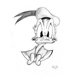 Donald - Dessin ORIGINAL au...