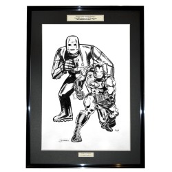 Iron man - Dessin ORIGINAL...