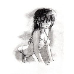 Femme Manga sexy - Dessin...