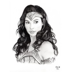 Wonder Woman - Dessin...