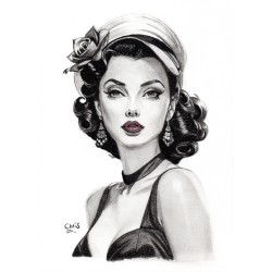 PINUP REGARD - REPRODUCTION...