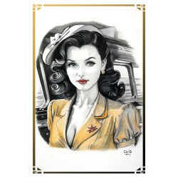 PINUP TRAIN - REPRODUCTION...