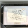 Dessin ORIGINAL au Fusain  sur papier à  grain encadré. Taille cadre : 29 X 35 cm - Taille dessin : 15 X 20 cm
