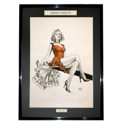 PINUP EQUILIBRE - Dessin...